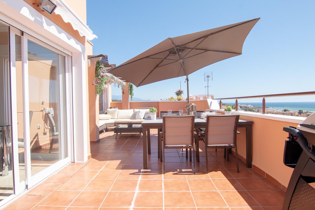 Appartamento 2242-Amazing Penthouse 2Terraces Sea View Casares Esterno foto